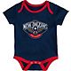 Outerstuff Infants' New Orleans Pelicans Trifecta 3-Piece Creeper Set                                                            - view number 2 image