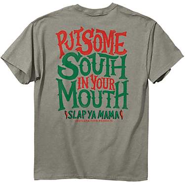 Slap Ya Mama Men's Slap Mouth Short Sleeve T-Shirt                                                                              