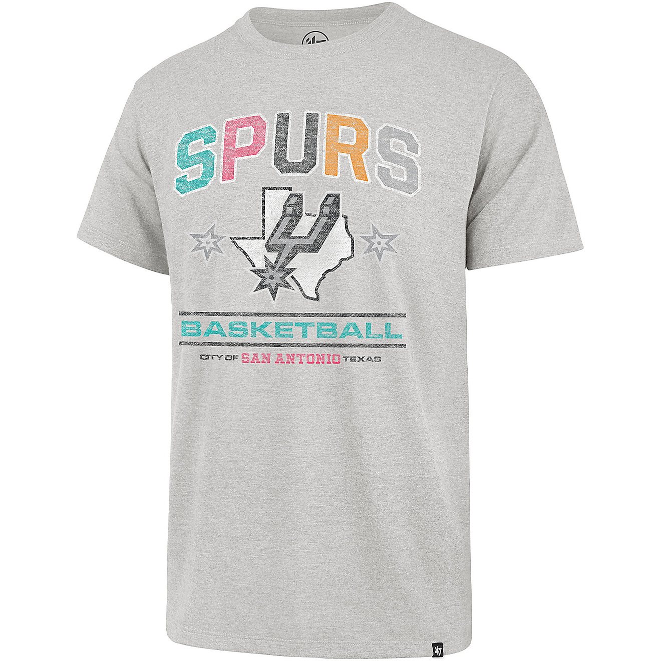 '47 San Antonio Spurs Element Franklin Graphic Short Sleeve T-shirt                                                              - view number 1