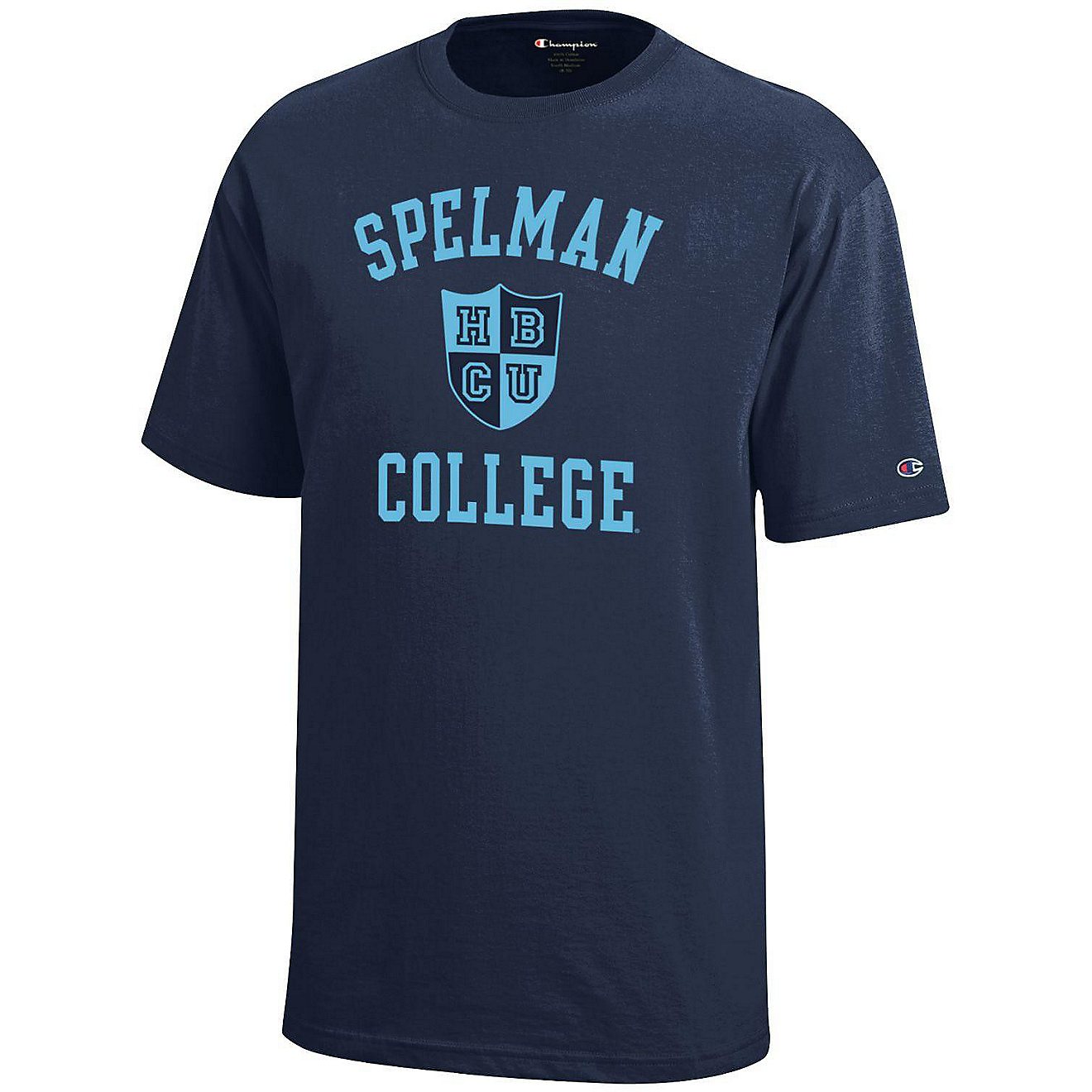Champion Boys' Spelman College Team Crest Short Sleeve T-shirt                                                                   - view number 1