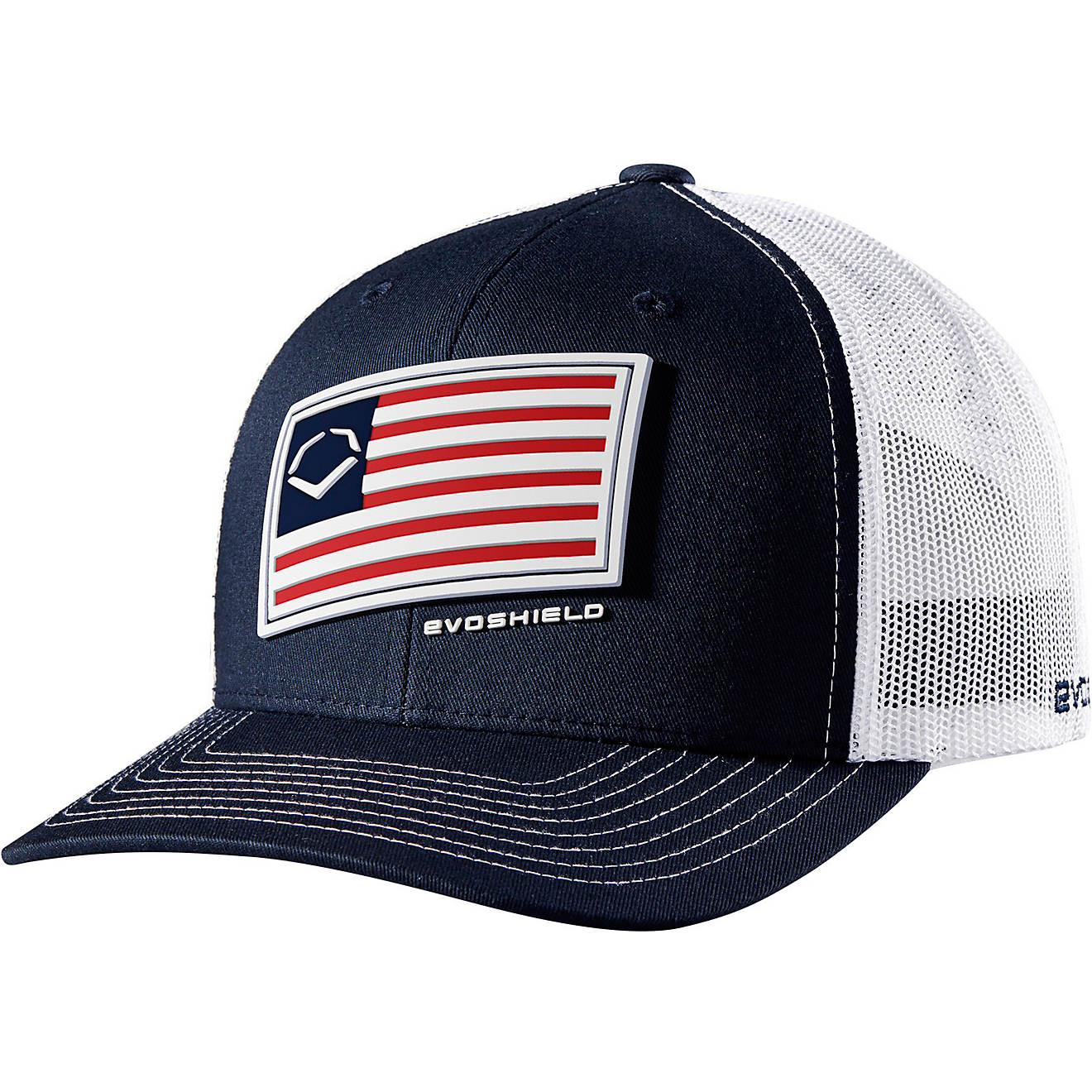 Evoshield Adults' Salute USA Flag Snapback Hat                                                                                   - view number 1