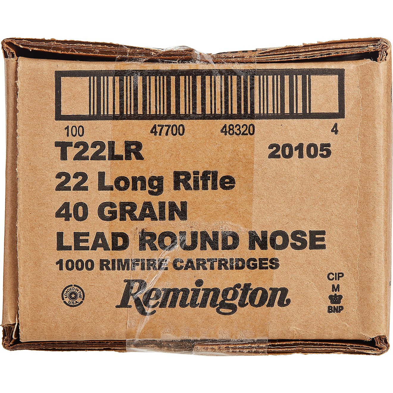 Remington Round Nose Target .22 LR 40-Grain Ammunition - 1000 Rounds                                                             - view number 1