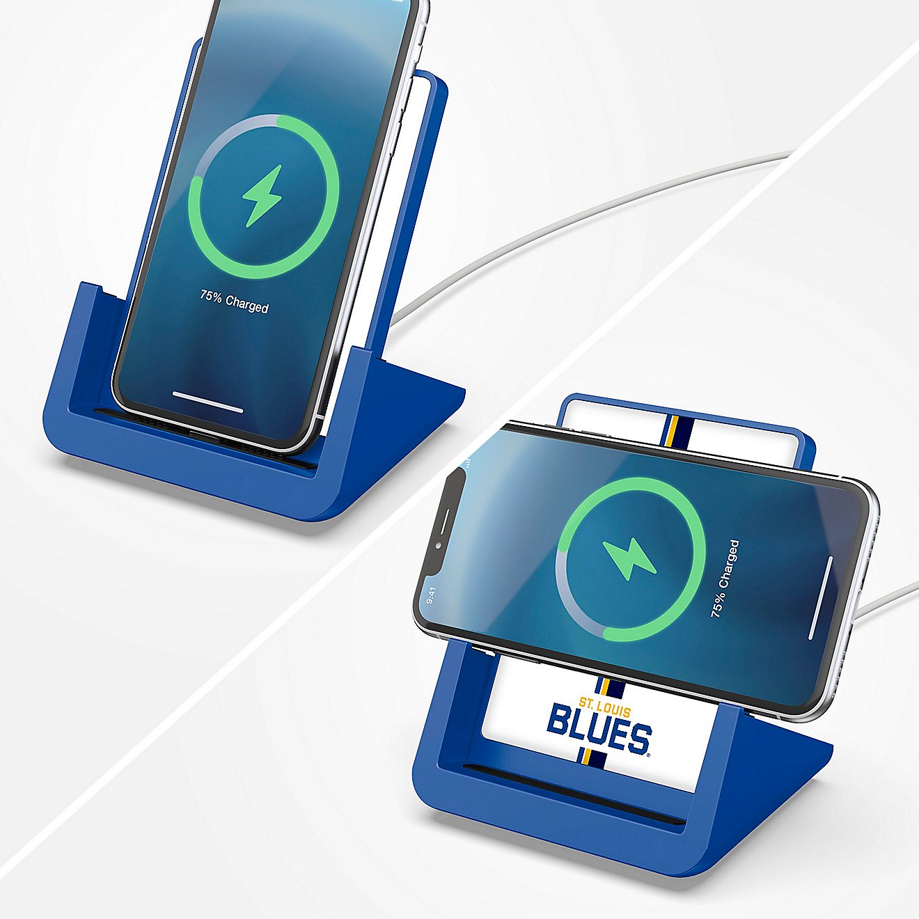 Prime Brands Group St. Louis Blues Wireless Charging Stand                                                                       - view number 3