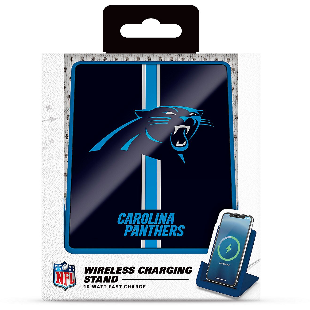 Prime Brands Group Carolina Panthers Wireless Charging Stand                                                                     - view number 2