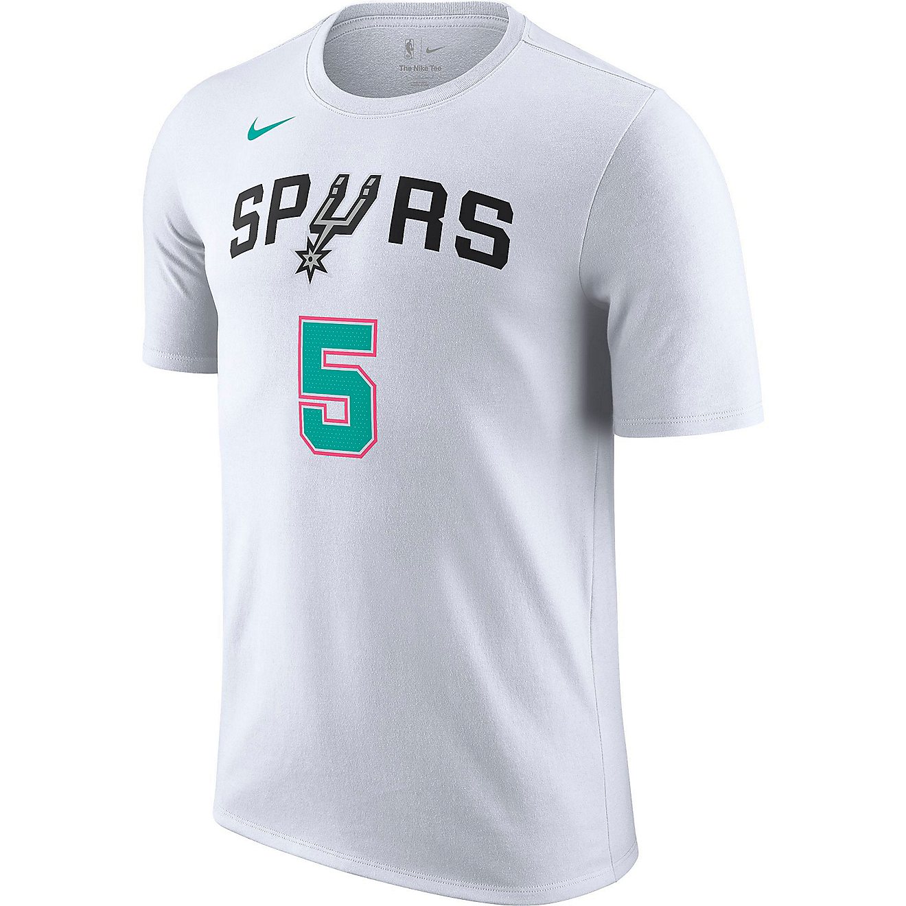 Nike Men's San Antonio Spurs Dejounte Murray ES MMT Short Sleeve T-shirt                                                         - view number 2
