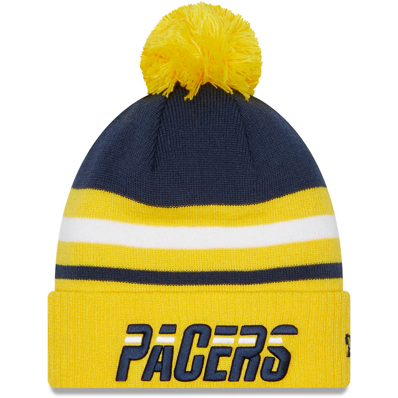 New Era Men's Indiana Pacers City Series Official Knit Hat                                                                       - view number 1
