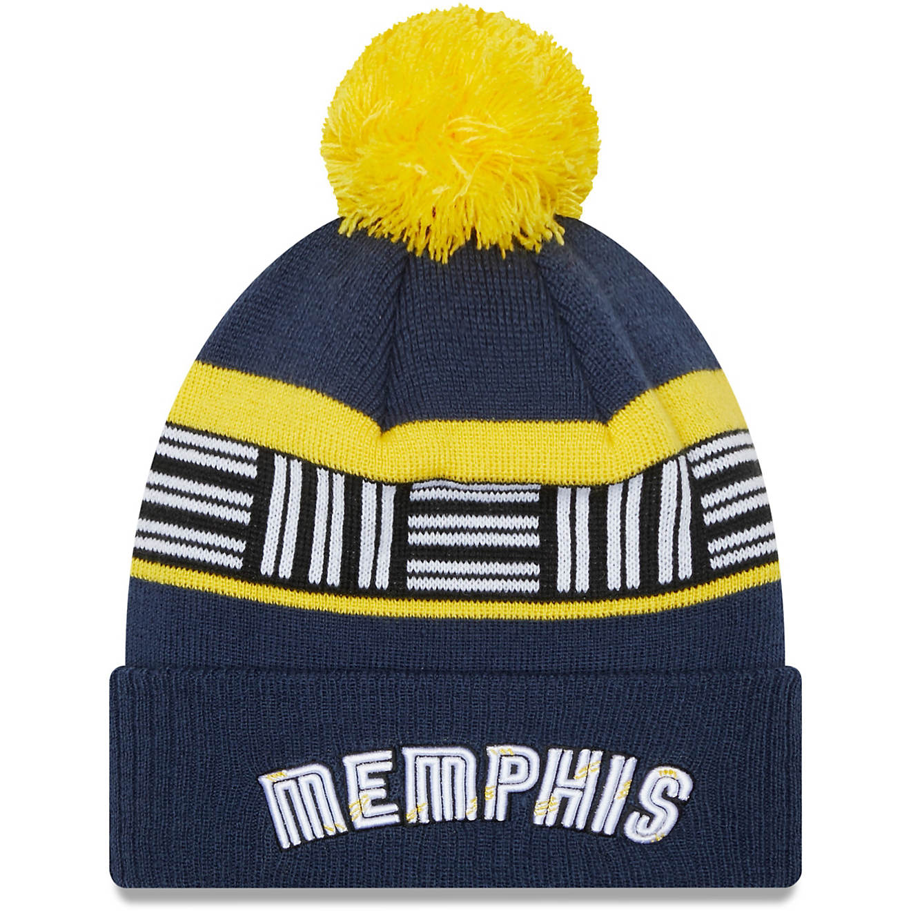 New Era Men's Memphis Grizzlies City Series Official Knit Hat                                                                    - view number 1