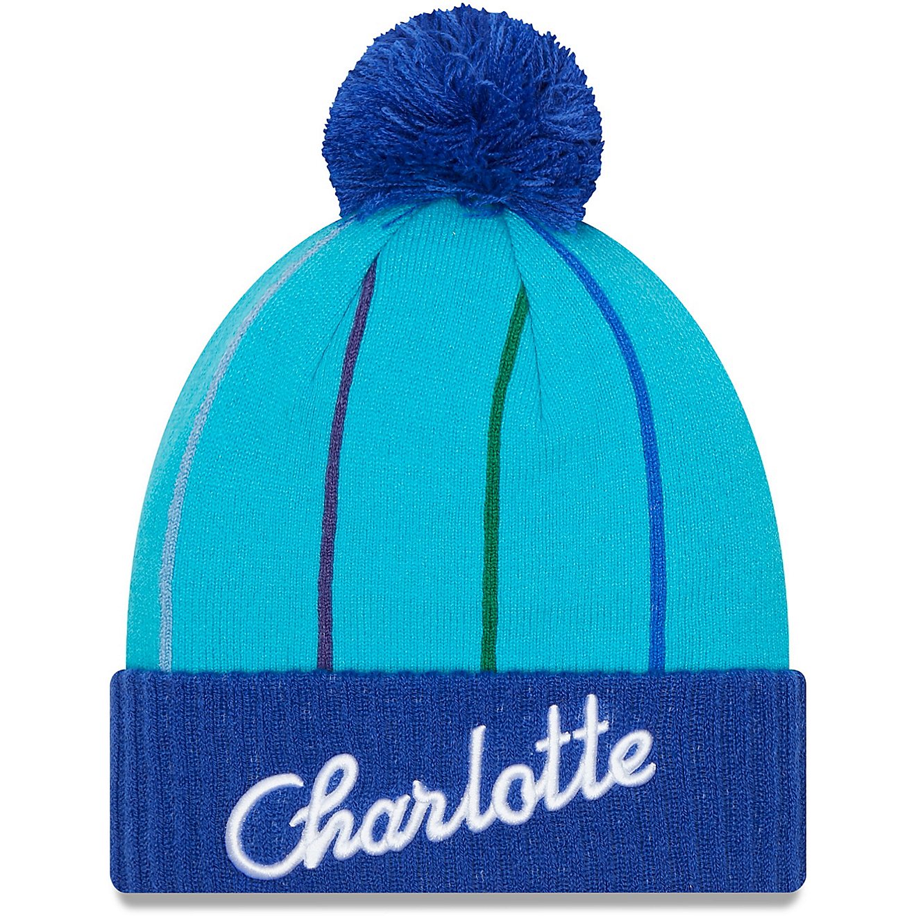 New Era Men's Charlotte Hornets City Series Official Knit Cap                                                                    - view number 1