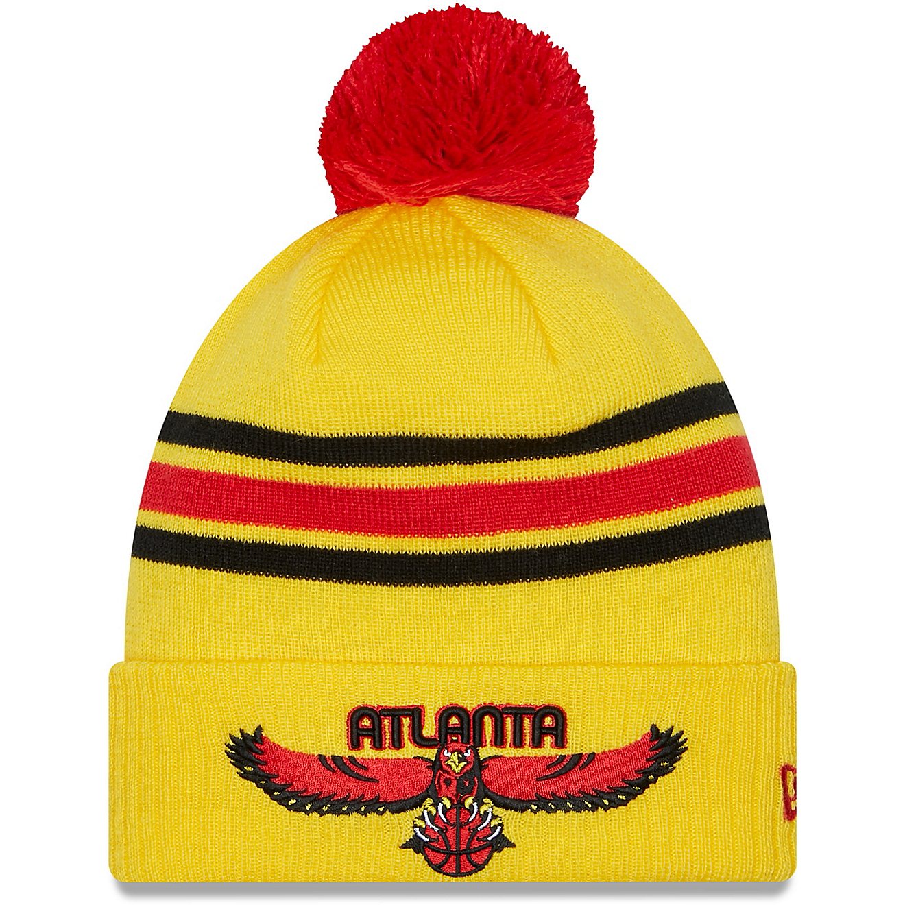 New Era Men's Atlanta Hawks City Series Official Knit Hat                                                                        - view number 1