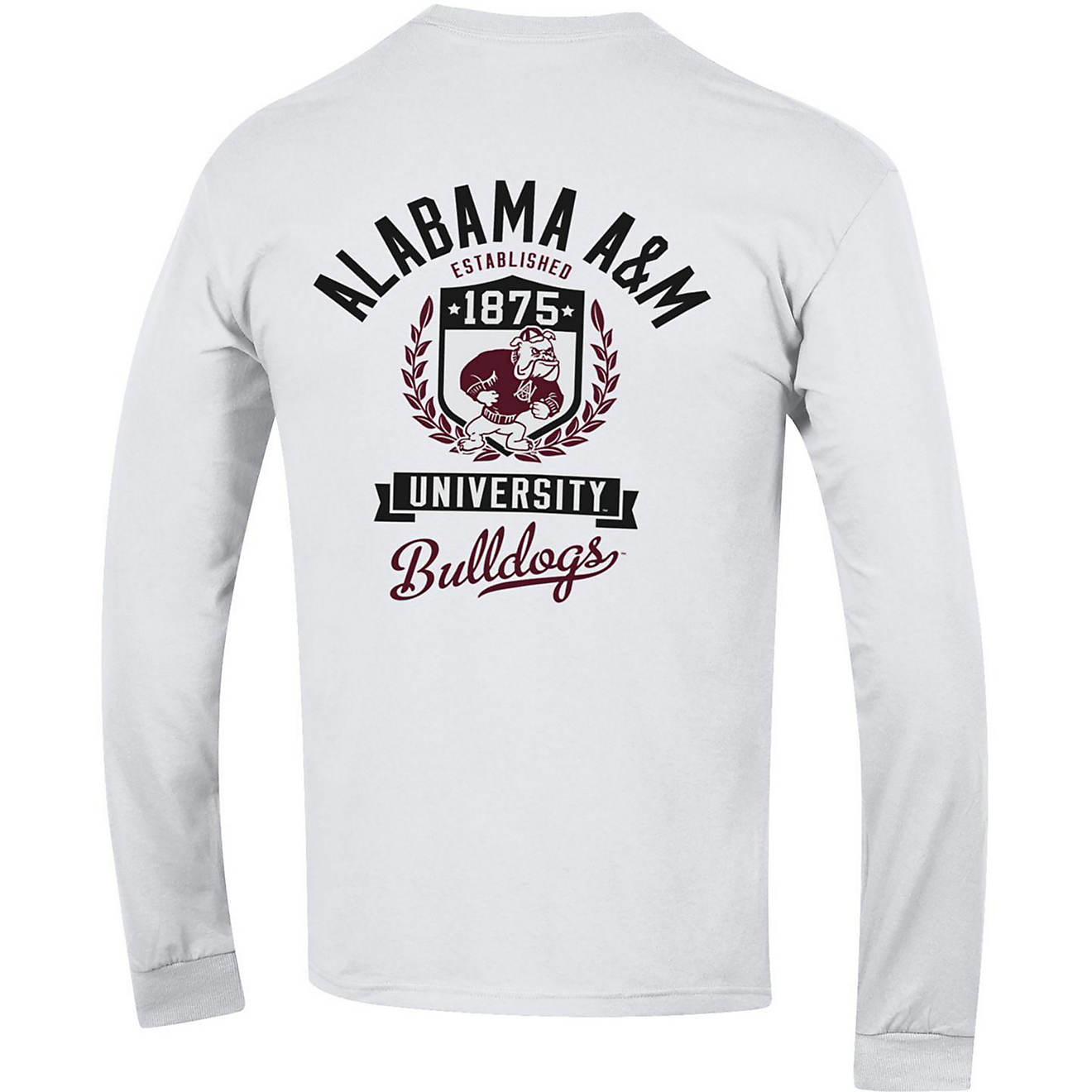 Champion Men's Alabama A&M University Team Arch Long Sleeve T-shirt                                                              - view number 1