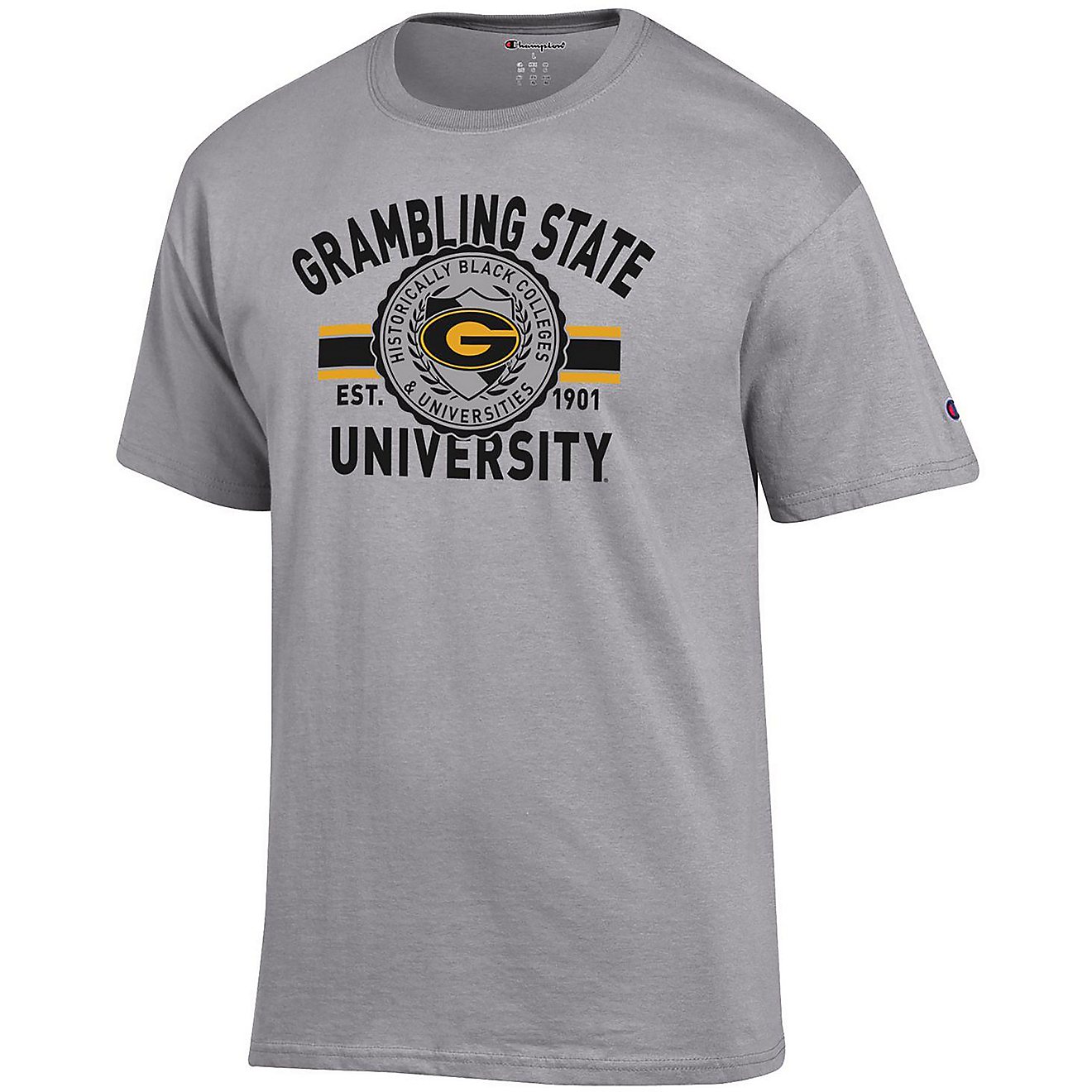 Champion Men's Grambling State University Team Arch T-shirt                                                                      - view number 1