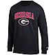 Champion Men's University of Georgia Arch Long Sleeve T-shirt                                                                    - view number 1 image