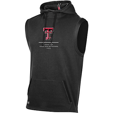 Under Armour Men's Texas Tech University Campus Fleece Sleeveless Hoodie