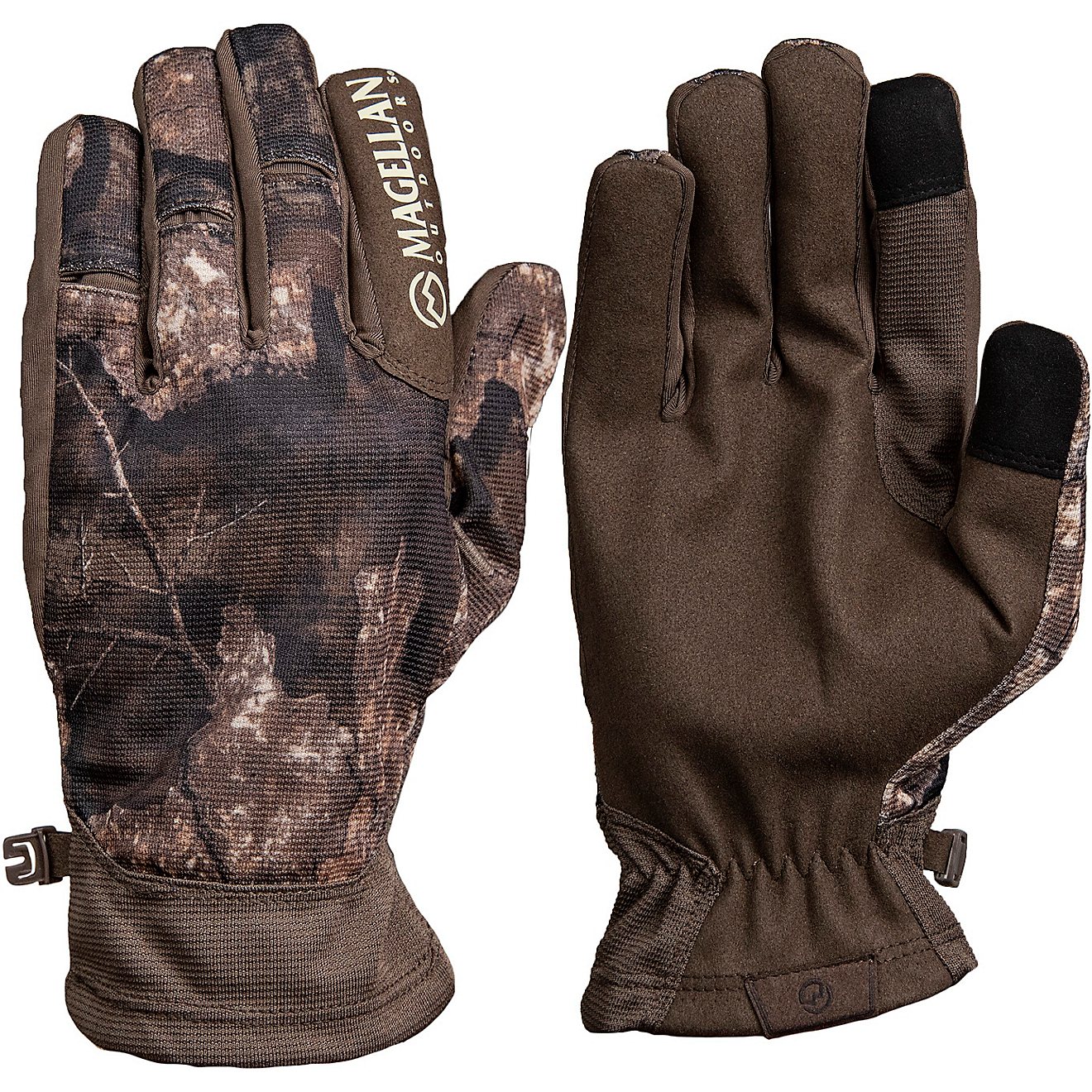 Magellan Outdoors Men's Mesa Softshell Shooter Gloves                                                                            - view number 1