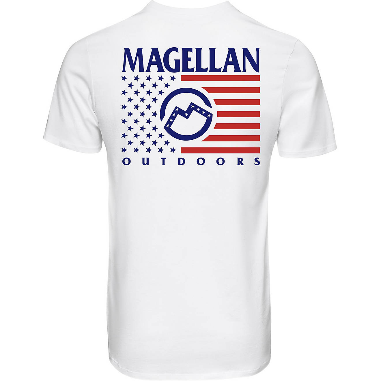 Magellan Outdoors Men's Clean Flag Graphic Short Sleeve T-shirt                                                                  - view number 1