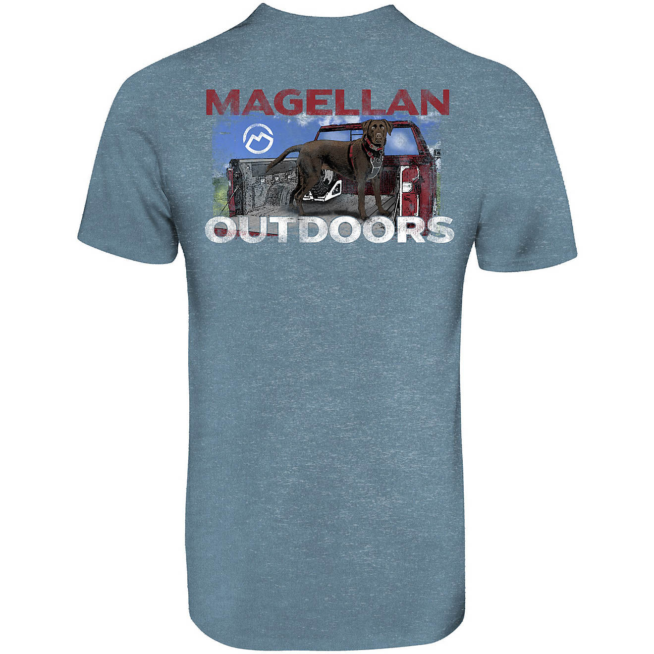 Magellan Outdoors Men's Truck Buddy Graphic Short Sleeve T-shirt                                                                 - view number 1