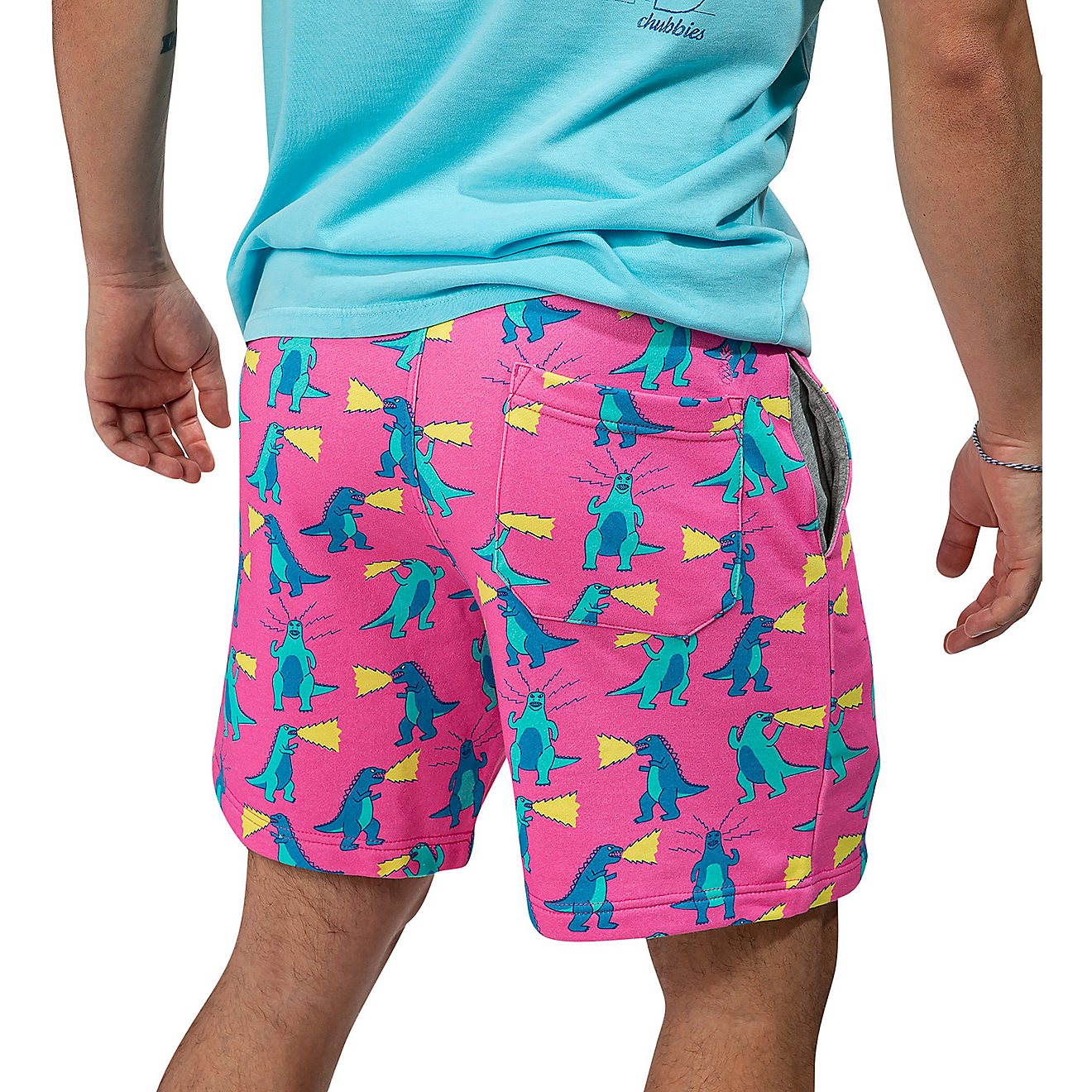 Chubbies Men's The Napzillas French Terry Lounge Shorts                                                                          - view number 4