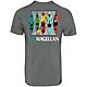 Magellan Outdoors Men's Color Row Graphic Short Sleeve T-shirt                                                                   - view number 1 image