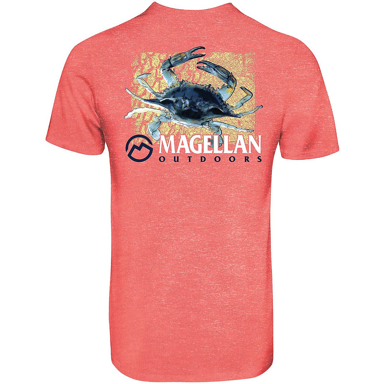 Magellan Outdoors Men's Crab Net Graphic Short Sleeve T-shirt                                                                    - view number 1