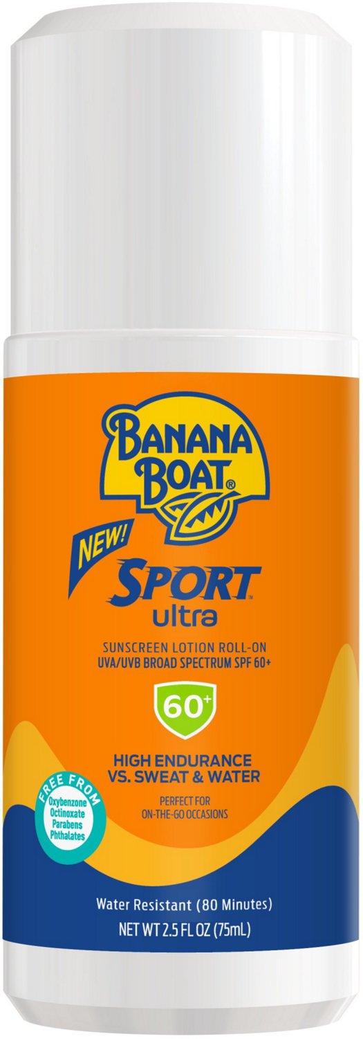 Banana Boat Sport Ultra Sunscreen Roll On - SPF 60+ - 2.5 fl oz