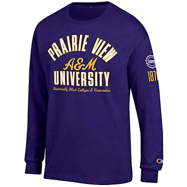 Champion Men's Prairie View A&M University Team Arch Hit Long Sleeve T-shirt                                                    