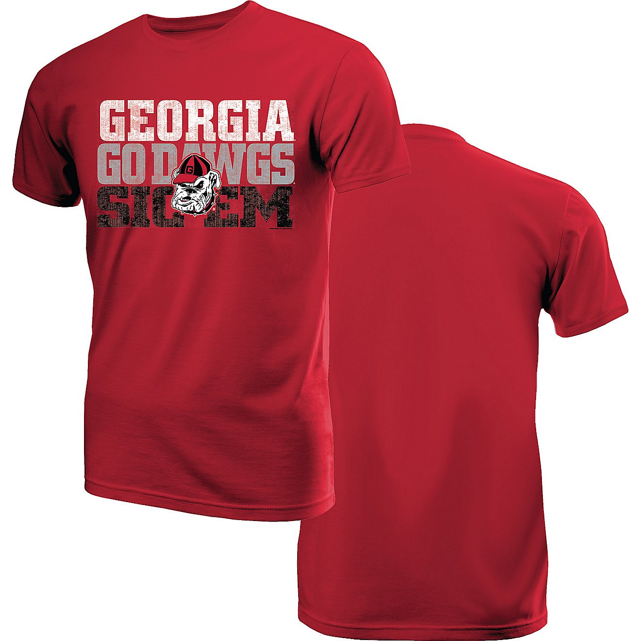 New World Graphics Boys' University of Georgia Team Verbiage T-shirt                                                             - view number 1