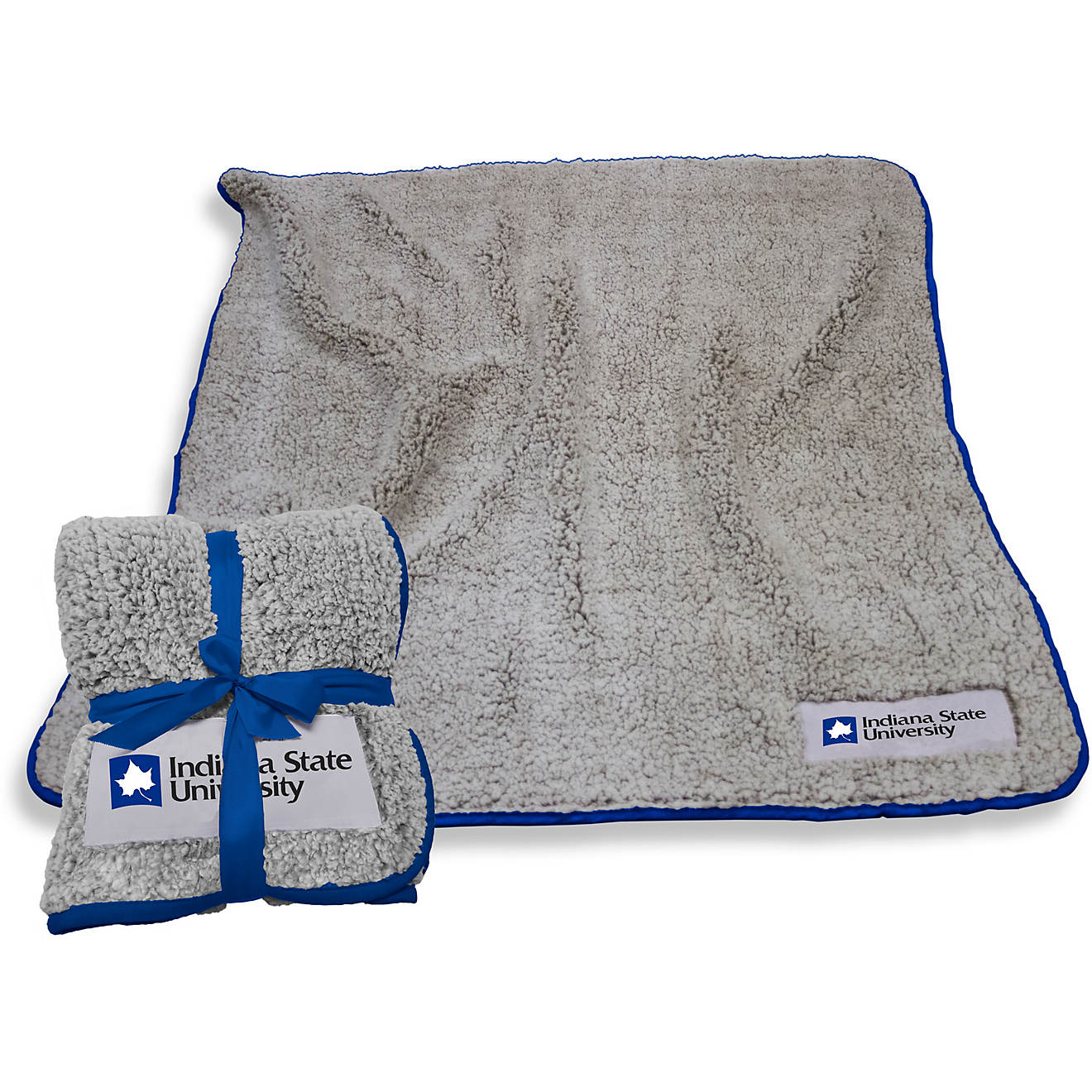 Logo Indiana State University Frosty Fleece Blanket                                                                              - view number 1