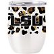Logo Louisiana State University 16 oz Neutral Leopard Stainless Curved Tumbler                                                   - view number 1 image