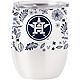 Logo Houston Astros Botanical 16 oz Stainless Steel Curved Tumbler                                                               - view number 1 image