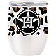 Logo Houston Astros Leopard 16 oz Stainless Steel Curved Tumbler                                                                 - view number 1 image