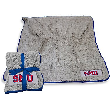 Logo Southern Methodist University Frosty Fleece Blanket