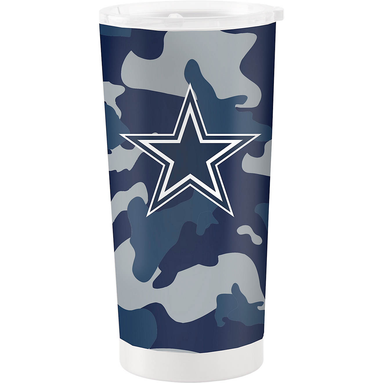 Logo Dallas Cowboys Camo 20 oz Stainless Steel Tumbler                                                                           - view number 1