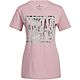 adidas Women's Floral Moss Short Sleeve T-shirt                                                                                  - view number 1 image
