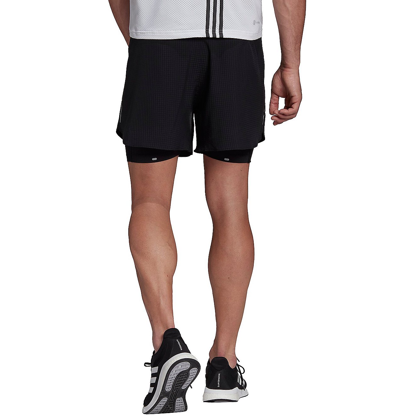 adidas Men's Designed 4 Running 2-in-1 Shorts                                                                                    - view number 3
