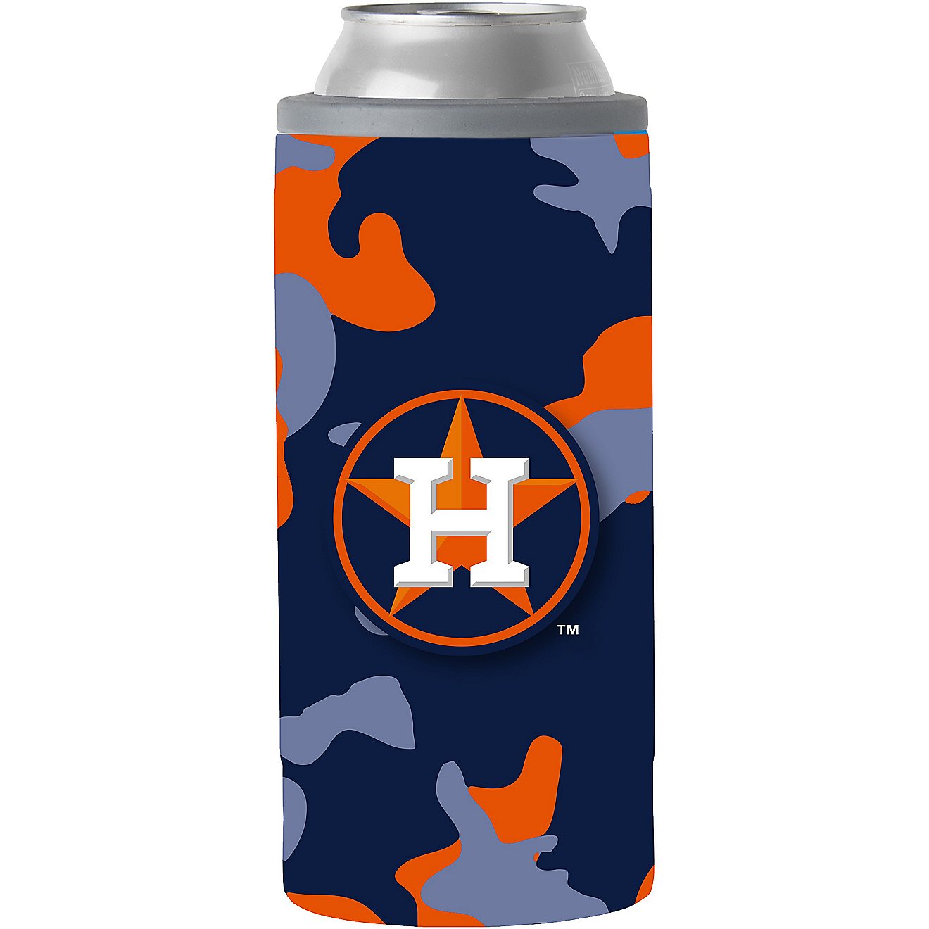 Logo Houston Astros Camo 12 oz Slim Can Coolie                                                                                   - view number 1