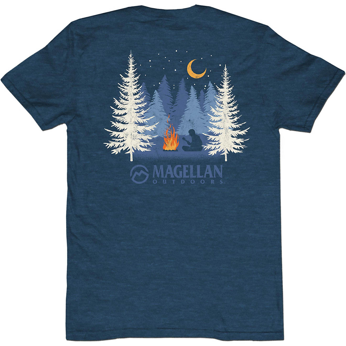 Magellan Outdoors Men's Campfire Graphic Short Sleeve T-shirt                                                                    - view number 1