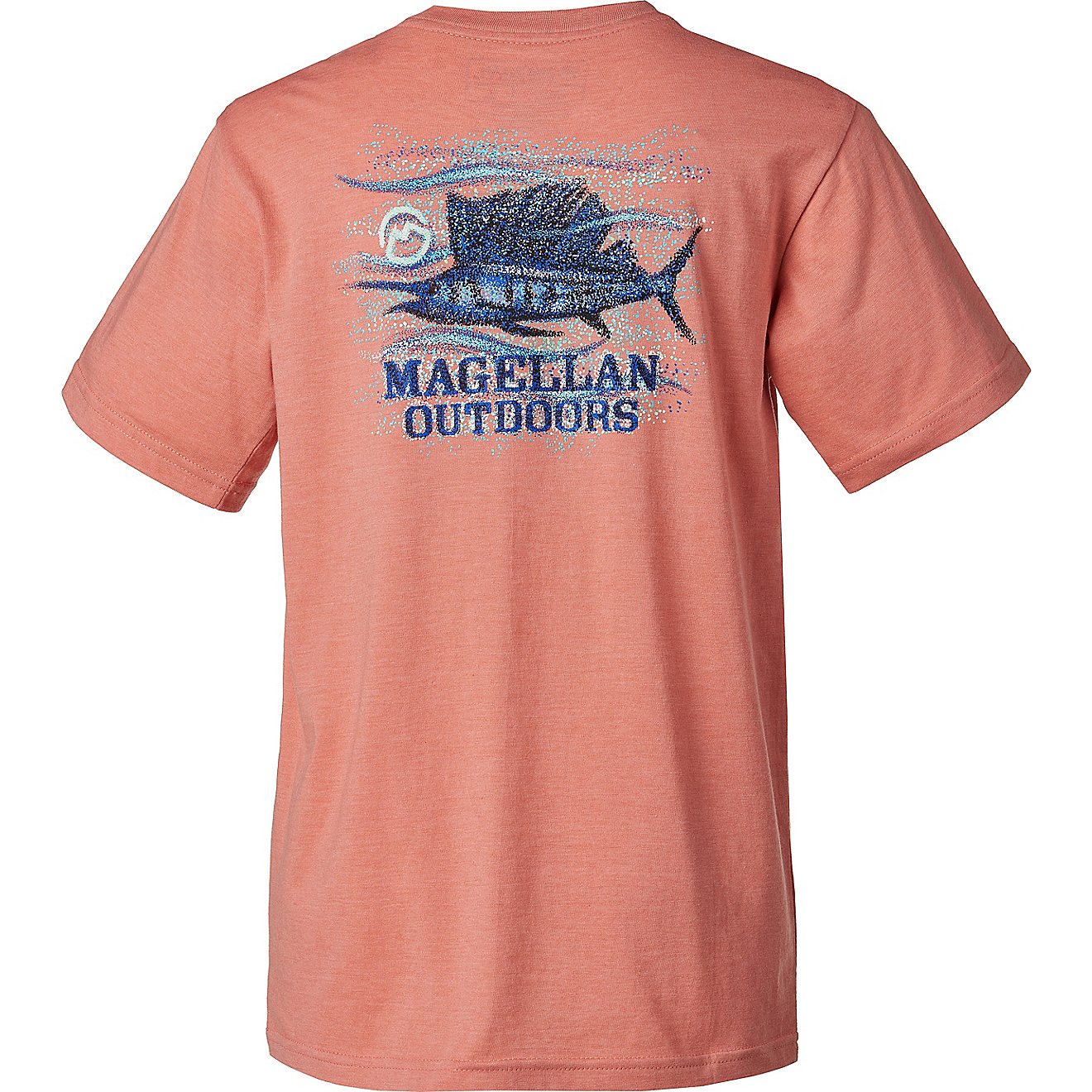 Magellan Outdoors Boys' Abstract Sailfish Graphic Short Sleeve T-shirt                                                           - view number 1