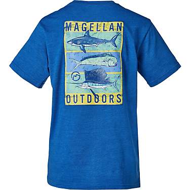 Magellan Outdoors Boys' Grand Slam Graphic Short Sleeve T-shirt                                                                 