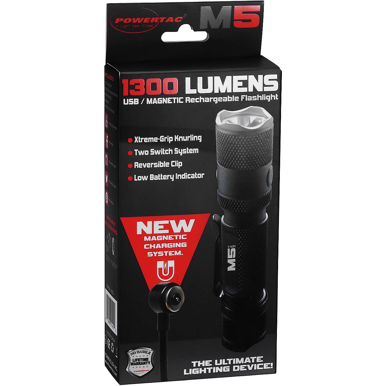 Powertac M5 1,300 Lumen EDC Flashlight                                                                                           - view number 12