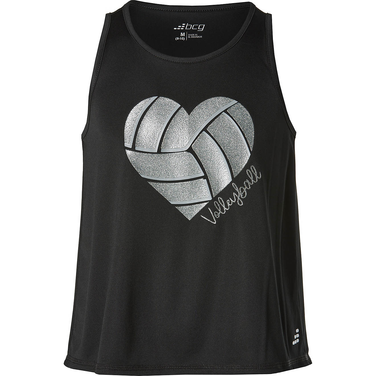 BCG Girls Heart Volleyball Turbo Tank                                                                                            - view number 1