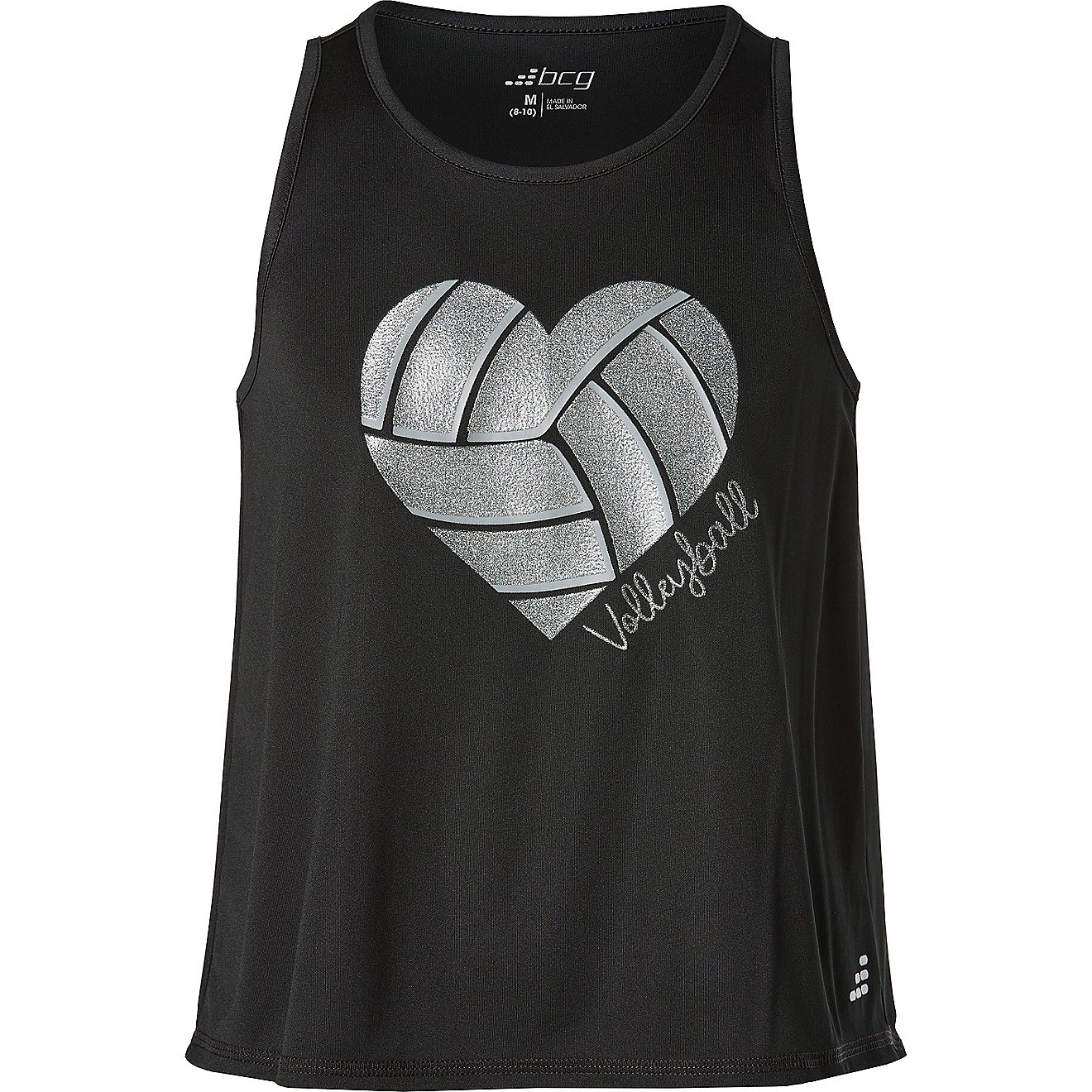 BCG Girls Heart Volleyball Turbo Tank                                                                                            - view number 1