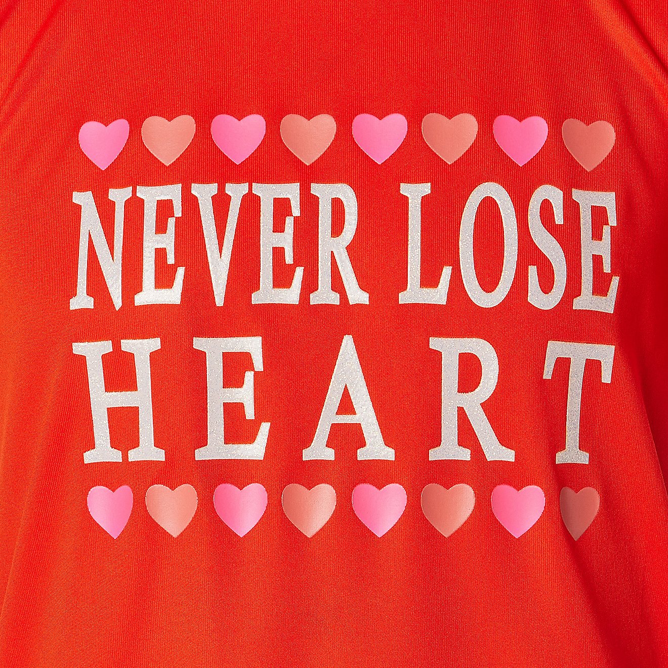 BCG Girls' Turbo Never Lose Heart GFX Short Sleeve T-shirt                                                                       - view number 2