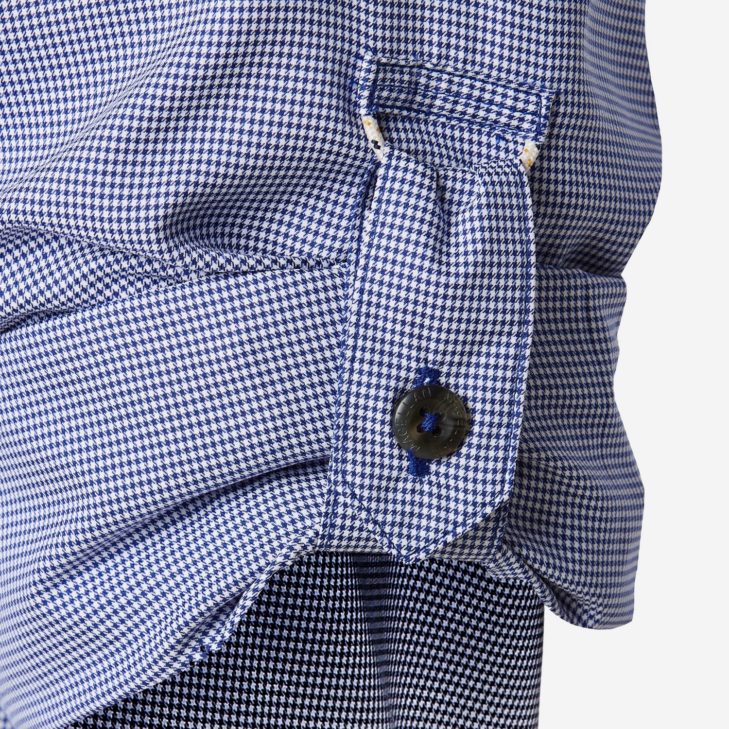 Magellan Outdoors Men's Aransas Pass Mini Check Long Sleeve Fishing