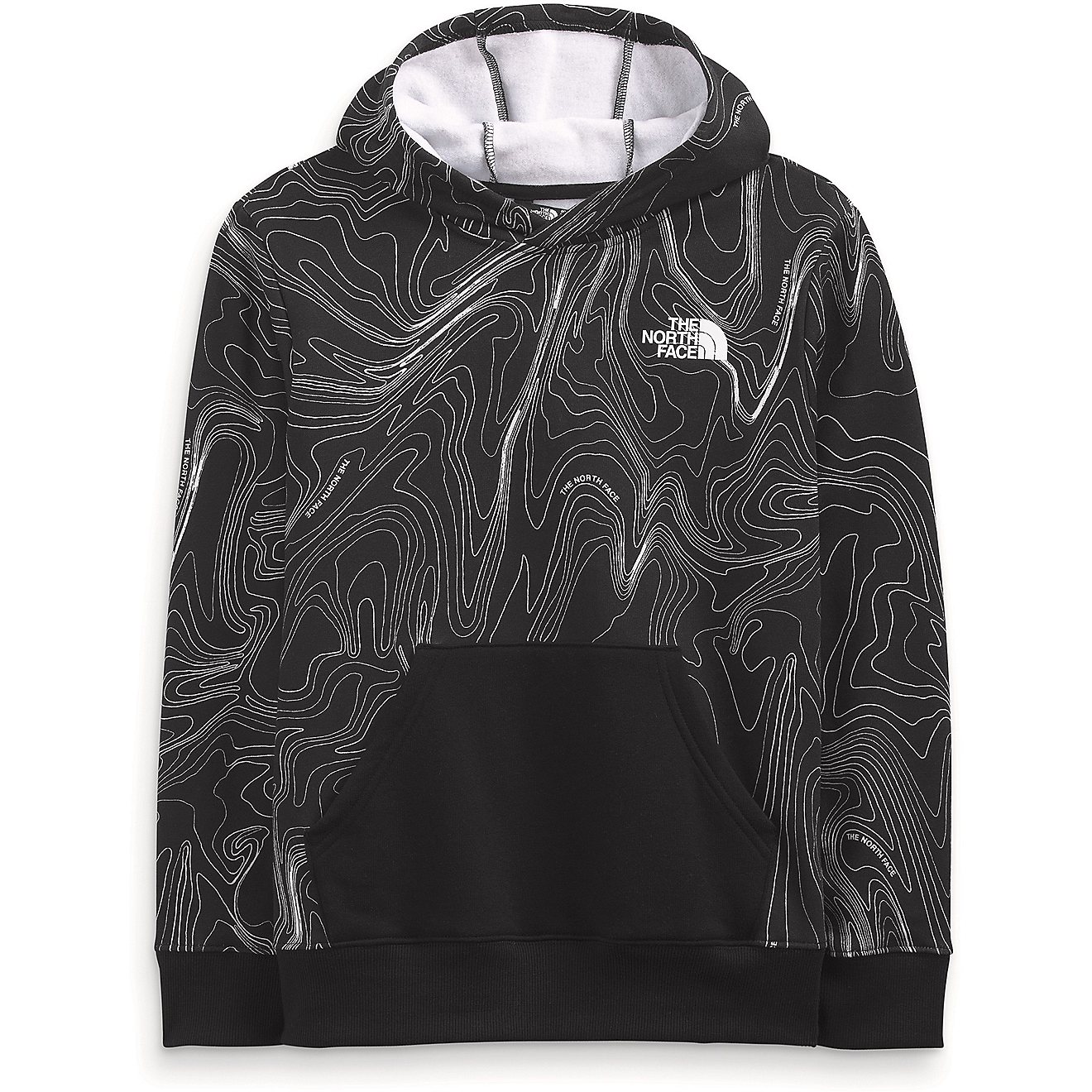 The North Face Boys' Printed Camp Fleece Pullover Hoodie                                                                         - view number 4