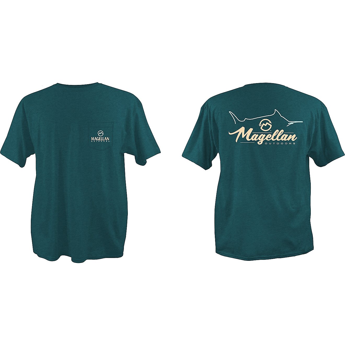 Magellan Outdoors Men's Logo Marlin Graphic T-shirt                                                                              - view number 1