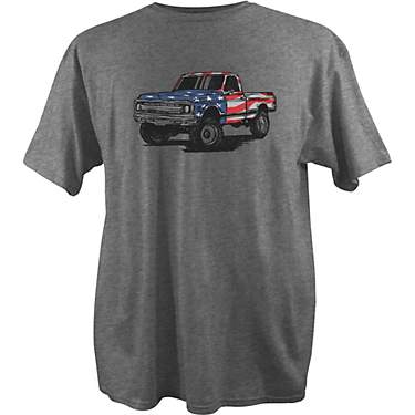 Academy Sports + Outdoors Men's Chevy USA Pick-Up Short Sleeve T-shirt                                                          