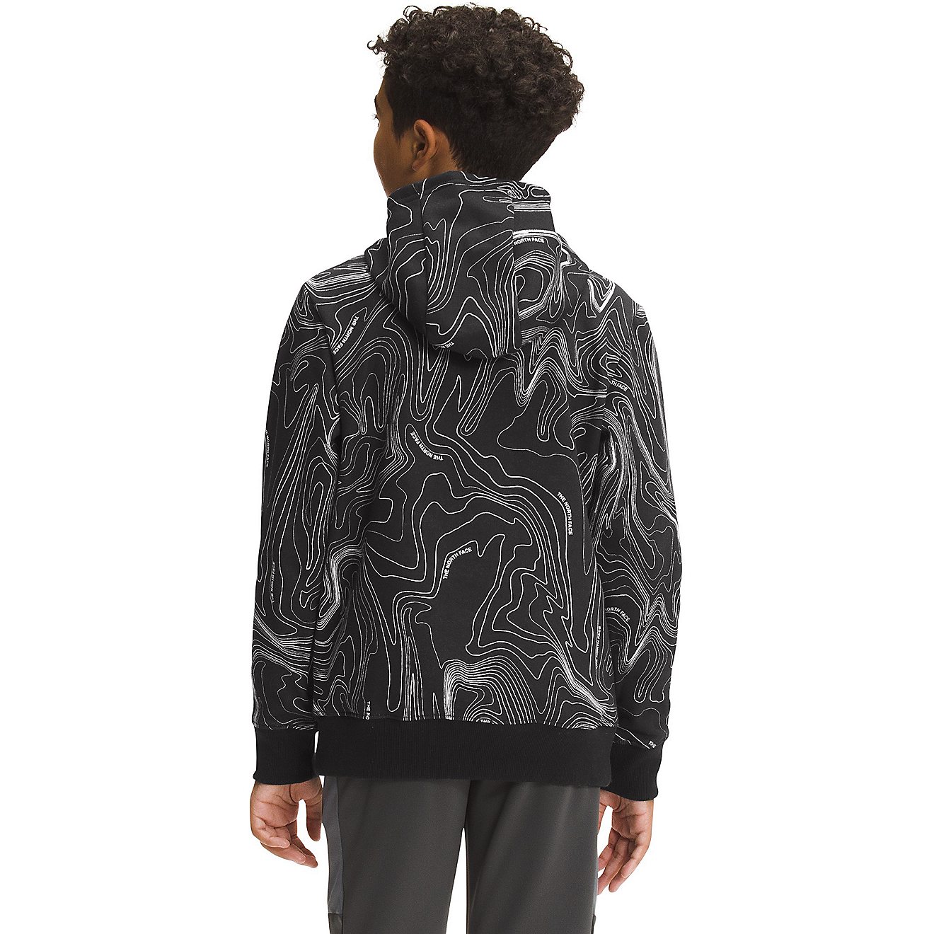 The North Face Boys' Printed Camp Fleece Pullover Hoodie                                                                         - view number 3