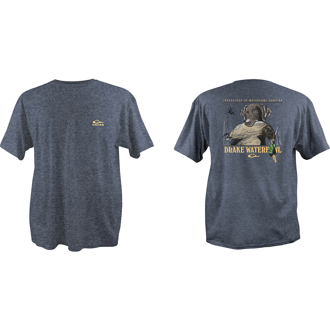 Drake Waterfowl Men's Duck Dog Graphic T-shirt                                                                                   - view number 1