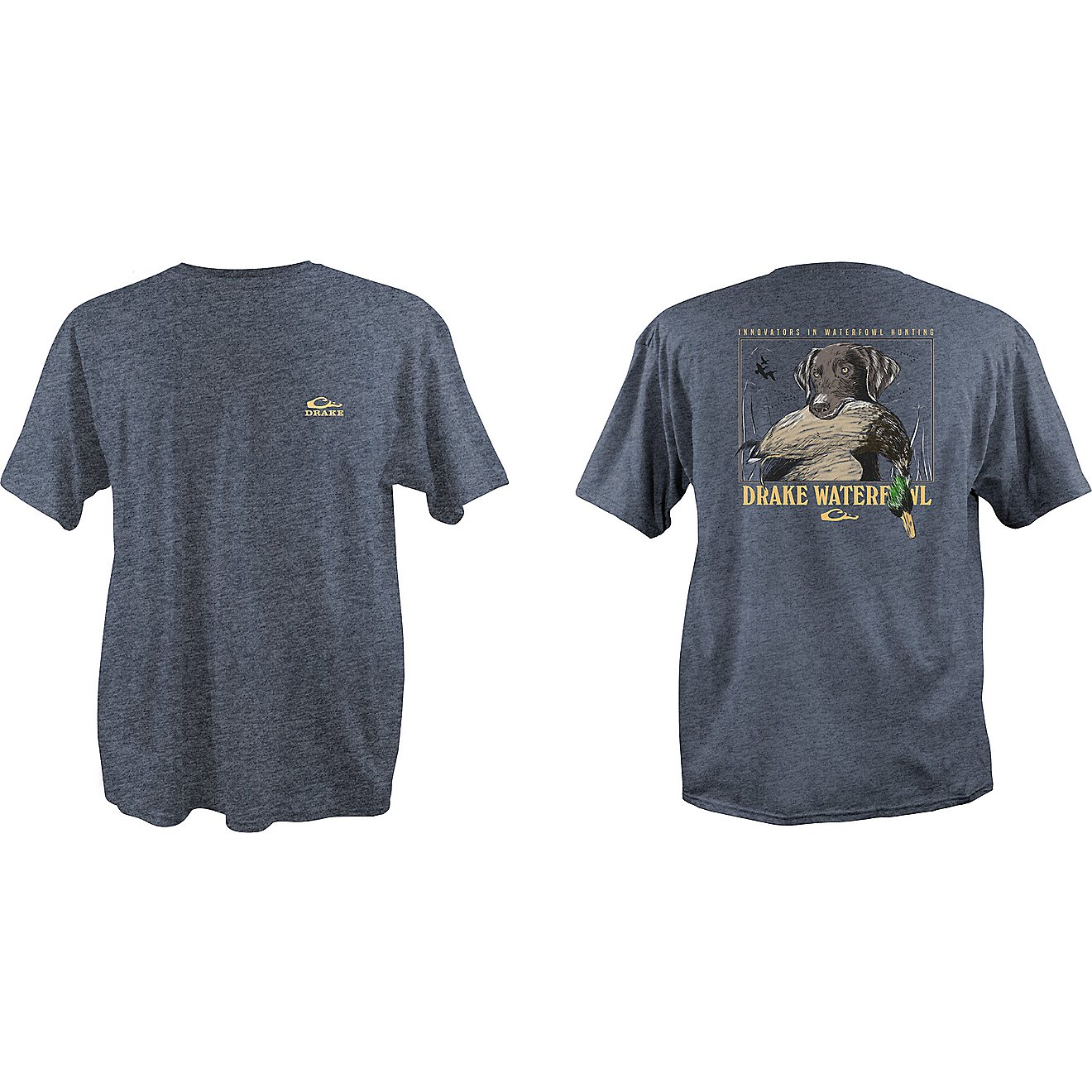 Drake Waterfowl Men's Duck Dog Graphic T-shirt                                                                                   - view number 1