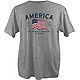 Academy Sports + Outdoors Men's America Spirit of Freedom Short Sleeve T-shirt                                                   - view number 1 image